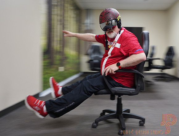 Office Olympics - Chair Racing
