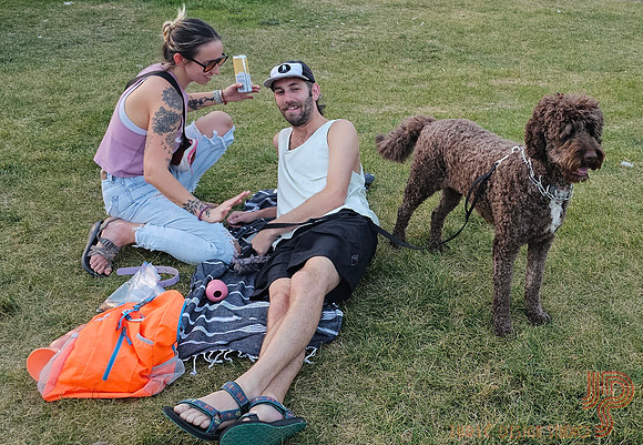 Together on a grass