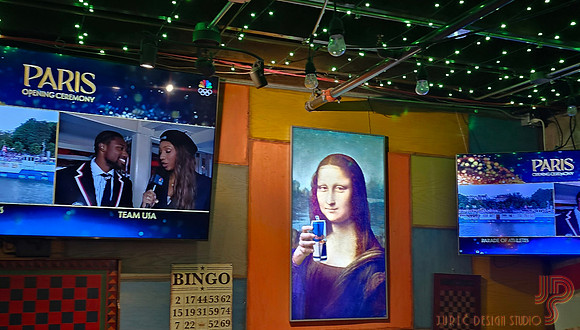 Mona Lisa is Watching Olympics